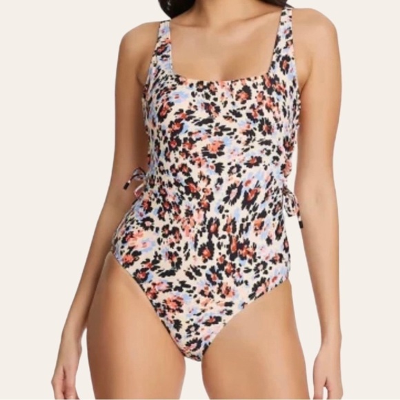 Sanctuary Other - Sanctuary | NWOT Social Standards Floral Print Swimsuit Sz L